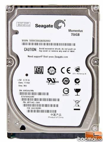 HDD Laptop Seagate 750 GB SATA