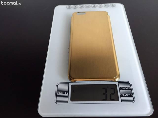 Husa ultraslim 0. 3mm aluminiu 100%, iPhone 6, maro