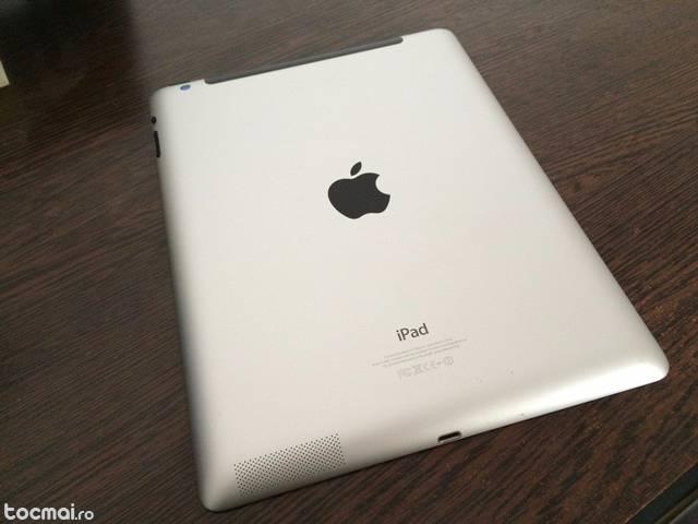 iPad 4 (Apple) Alb 4G (Cellular) + WiFi - 9. 9/ 10, Full