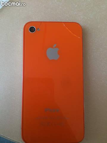 iPhone 4 portocaliu neverlock