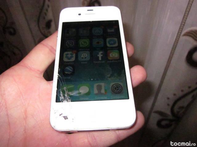 Iphone 4 white 16gb neverloked