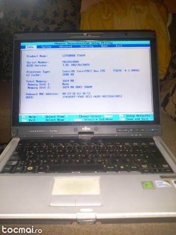 Laptop tableta, Fujitsu Siemens T5010