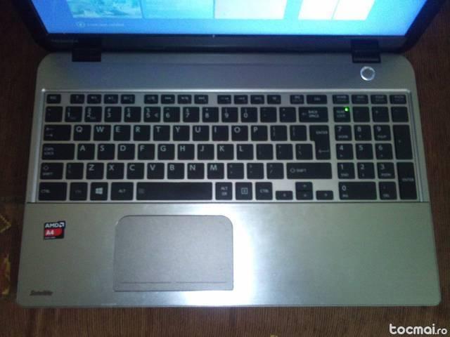Laptop toshiba, quad- core, 8gb ram, garantie aprilie 2016