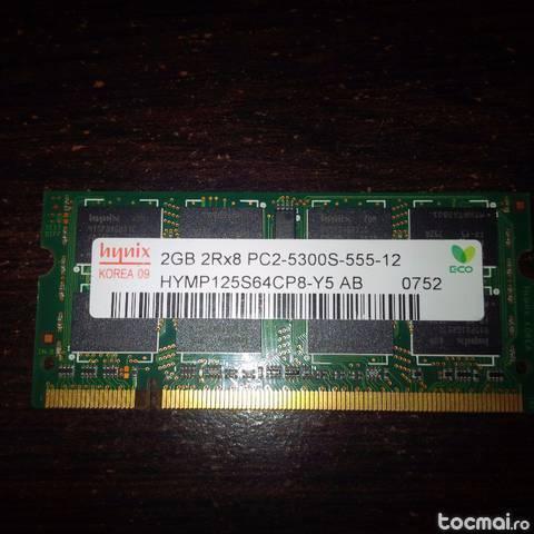 Memorie RAM 1 x 2GB DDR2 667 MHz