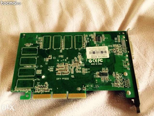 Placa Video DDR GF FX 5500 (AGP) 128 M 128 Bit TV/ DVI