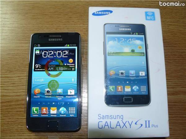 Samsung i9105 galaxy s2 plus nfc blue grey- impecabil