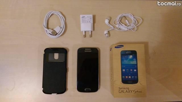 Samsung I9195 Galaxy S4 Mini, 8GB, Black‎ + accesorii