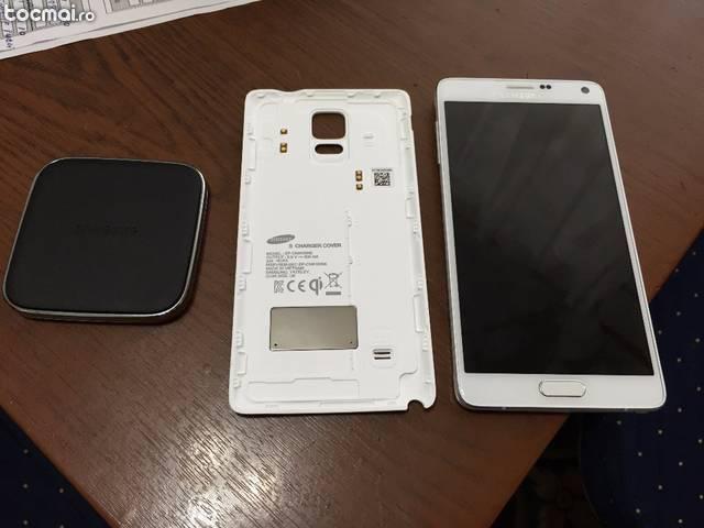 Samsung Note 4 32 GB , + Sview Cover + Wireless Charger