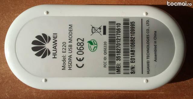 Stick internet 3G Huawei E220 - Decodat