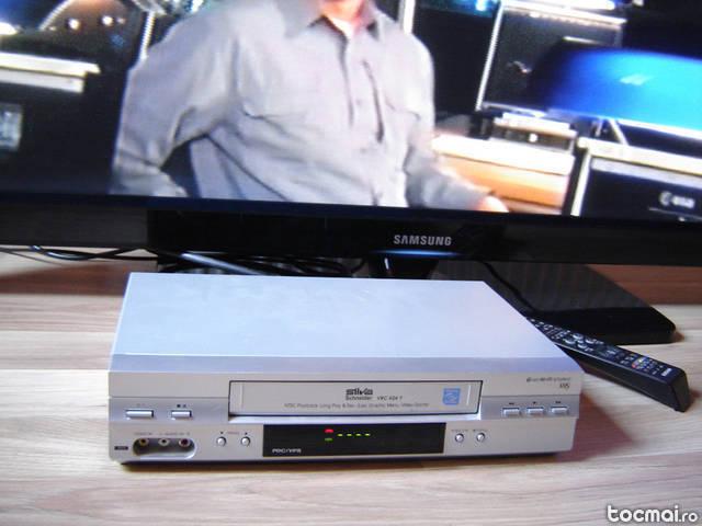 videorecorder super VHS Silva Schneider 6 capuri