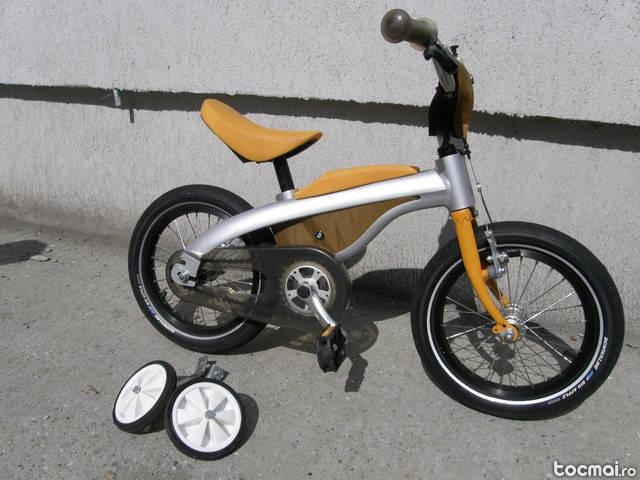 Bicicleta BMW kidsbike 2 in 1 de la 2, 5 la 6 ani >orange
