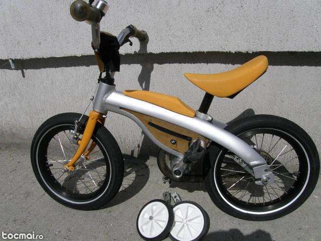 Bicicleta BMW kidsbike 2 in 1 de la 2, 5 la 6 ani >orange