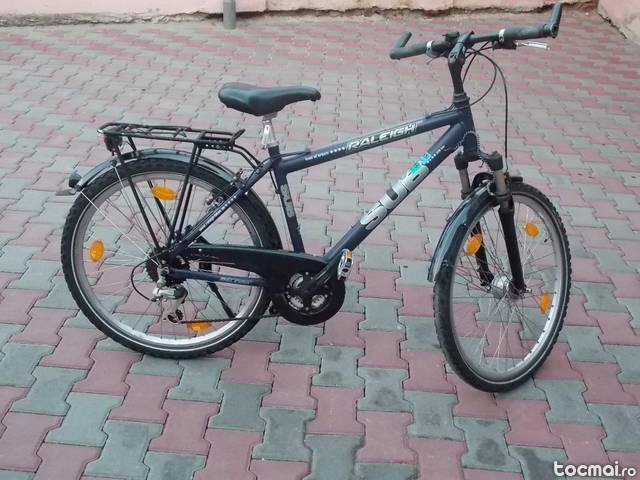 Bicicleta sub aluminium