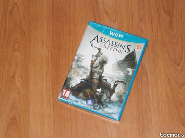 Joc Nintendo Wii U - Assassin's Creed III , nou , sigilat