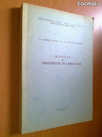 Manual de conversatie in limba ceha - tiberiu pleter 1974