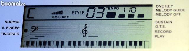 Sintetizator Orga Music- Time Keyboard 470 4 octave/ aranjor