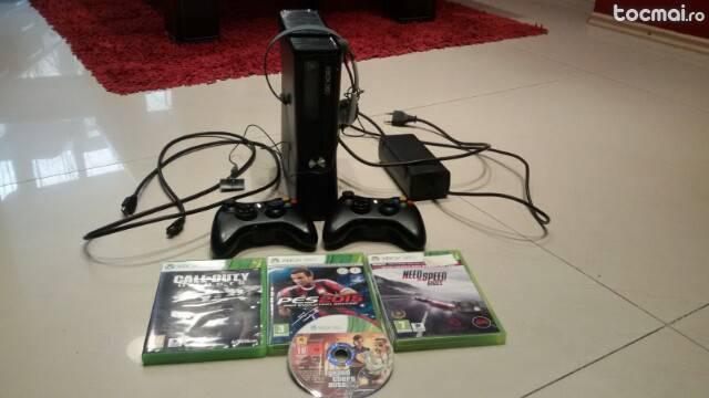 xbox 360 slim cu gta v abonament xbox live gold 2 luni