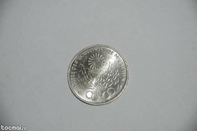 Moneda comemorativa de argint- j. o. munchen- 1972