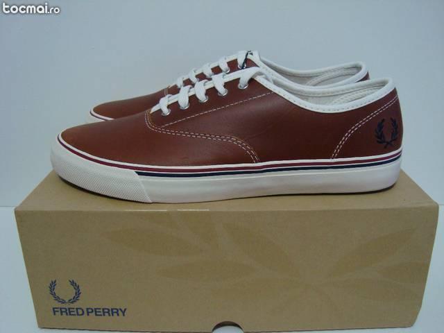 Fred perry mens heritage clarence leather