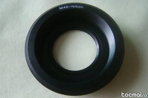 Inel adaptor Nikon- M/ 42