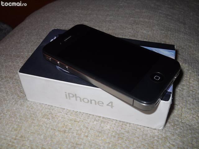 iPhone 4 16gb blocat orange romania la cutie