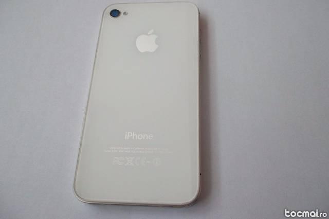 Iphone 4s alb de 16gb, nebverlocked, impecabil
