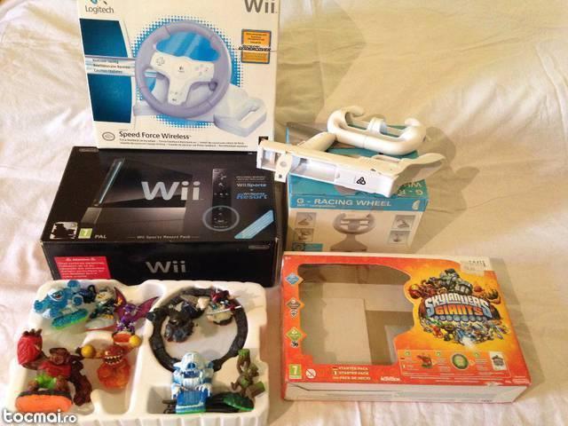 Joc consola Nintendo Wii plus multe accesorii