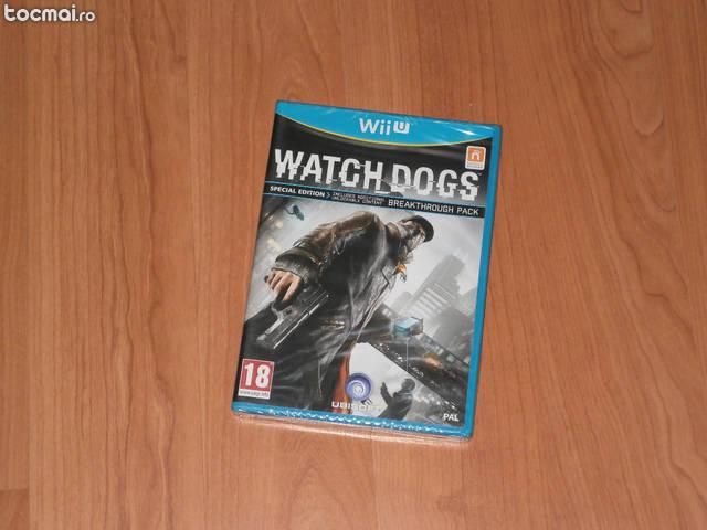 Joc Nintendo Wii U - Watch Dogs Special Edition , sigilat