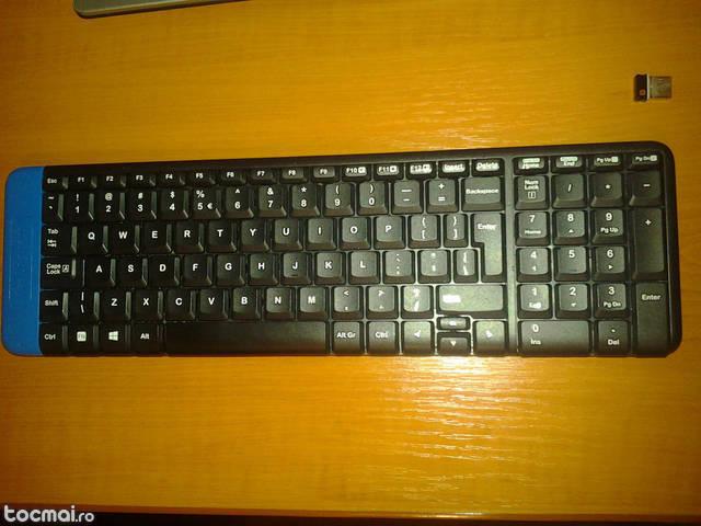 Kit Tastatura Mouse fara fir Logitech