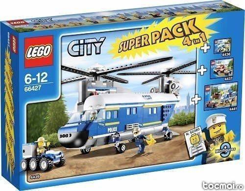 Lego 66427 Elicopter de politie 4 seturi in 1