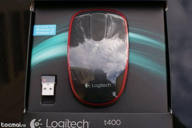 Logitech mouse optic wireless zone touch t400