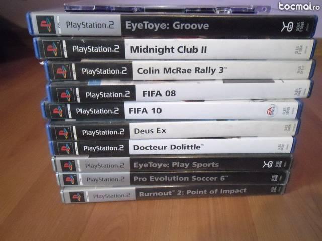 Lot jocuri PS2 10 buc + 1 Bonus