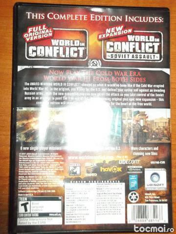 Pc dvd world in conflict