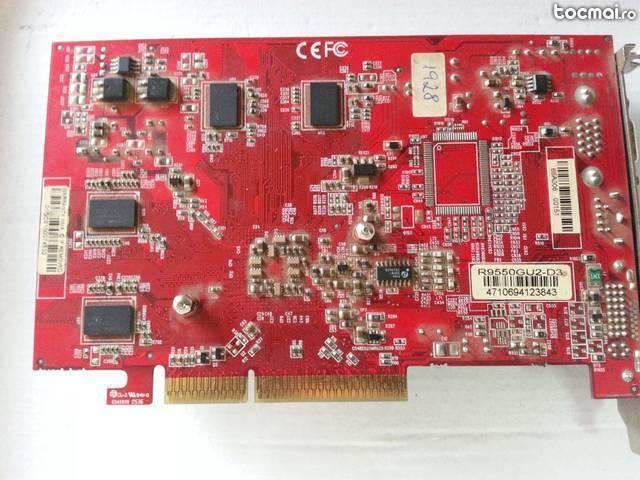 Placa video Ati Radeon 9550 de 256mega pe agp