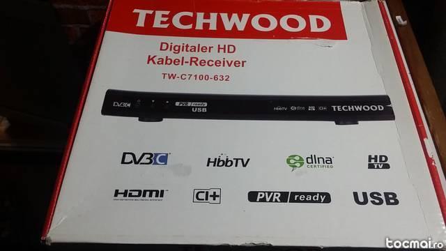 Receiver hd techwood- digital hd