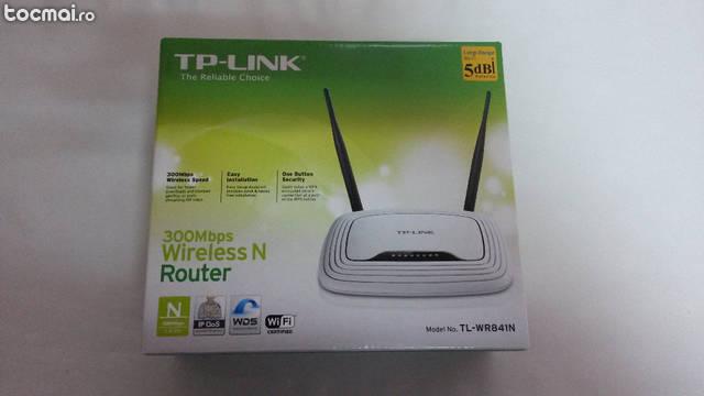 Router wireless tp- link tl- wr841n, 300mbps, wan, lan nou !!!