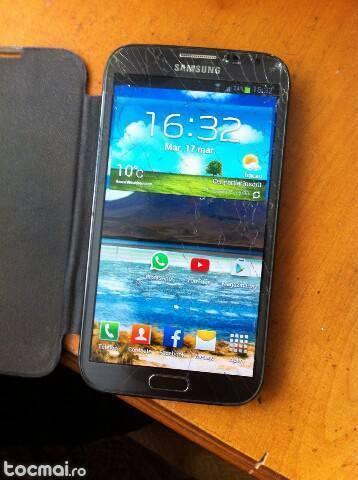 Samsung Galaxy Note 2 sticla crapata