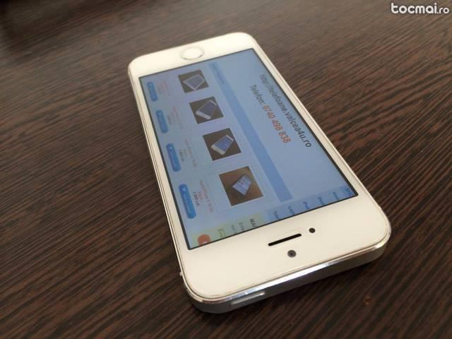 Silver ! Apple - iPhone 5s 16 Gb - Neverlocked - iOs 8. 1. 3.