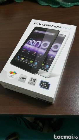 Tableta allview ax4 nano, noua, cu functie de telefon