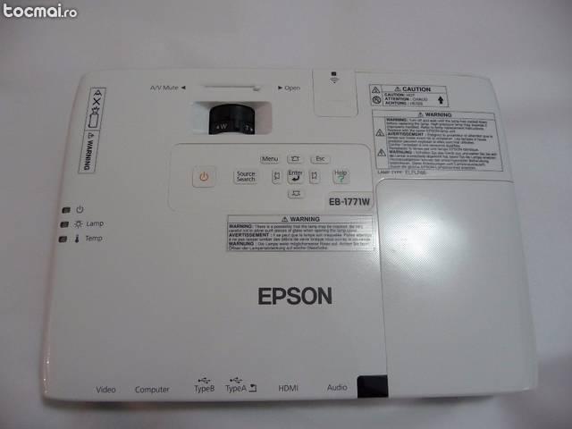 Videoproiector epson eb- 1771w, 3lcd, wxga full box
