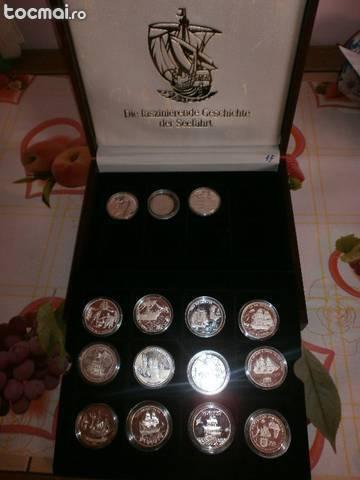 Colectie originala germana, monezi de argint 999