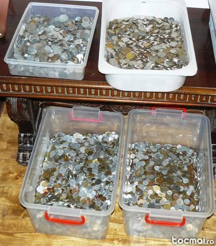 Lot monede romanesti- peste 25 000 monede+ ~ 60 000 buc. mixte