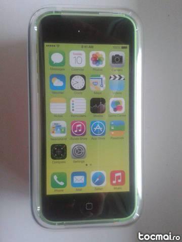Iphone 5c de 8 gb sigilate codate orange cu factura, garant