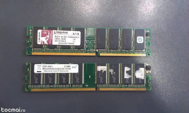 Memorie RAM DDR1 - 512 MB - 2 buc
