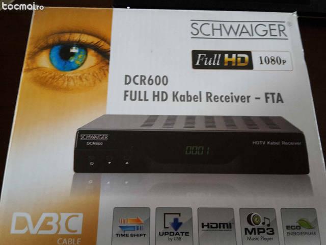 Reciver schwaiger full hd pt tv prin cablu (de ex rds)