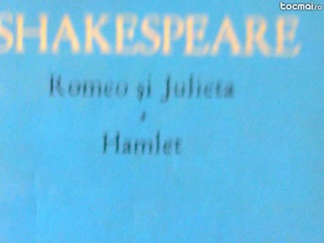 Romeo si julieta hmlet shakespeare