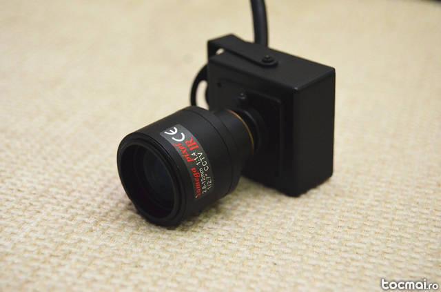 Camera IP mini zoom 2. 8- 12mm rezolutie HD spy spion