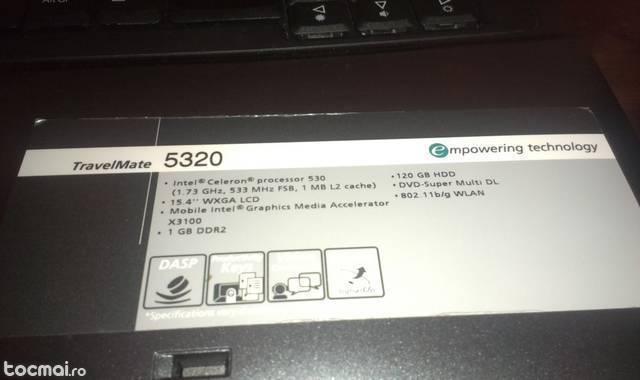 Laptop acer travelmate 5320