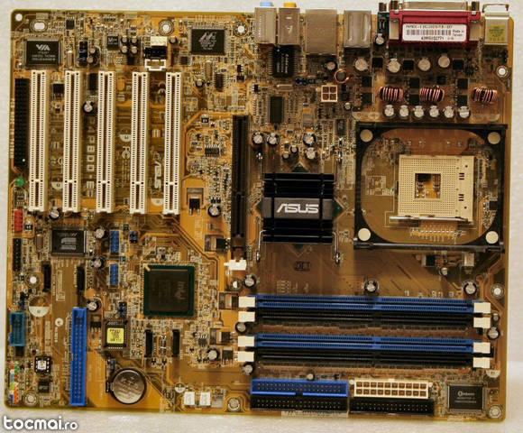 placa de baza ASUS P4P800 + procesor Intel Pentium 4