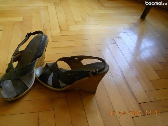 Sandale piele mar. 37